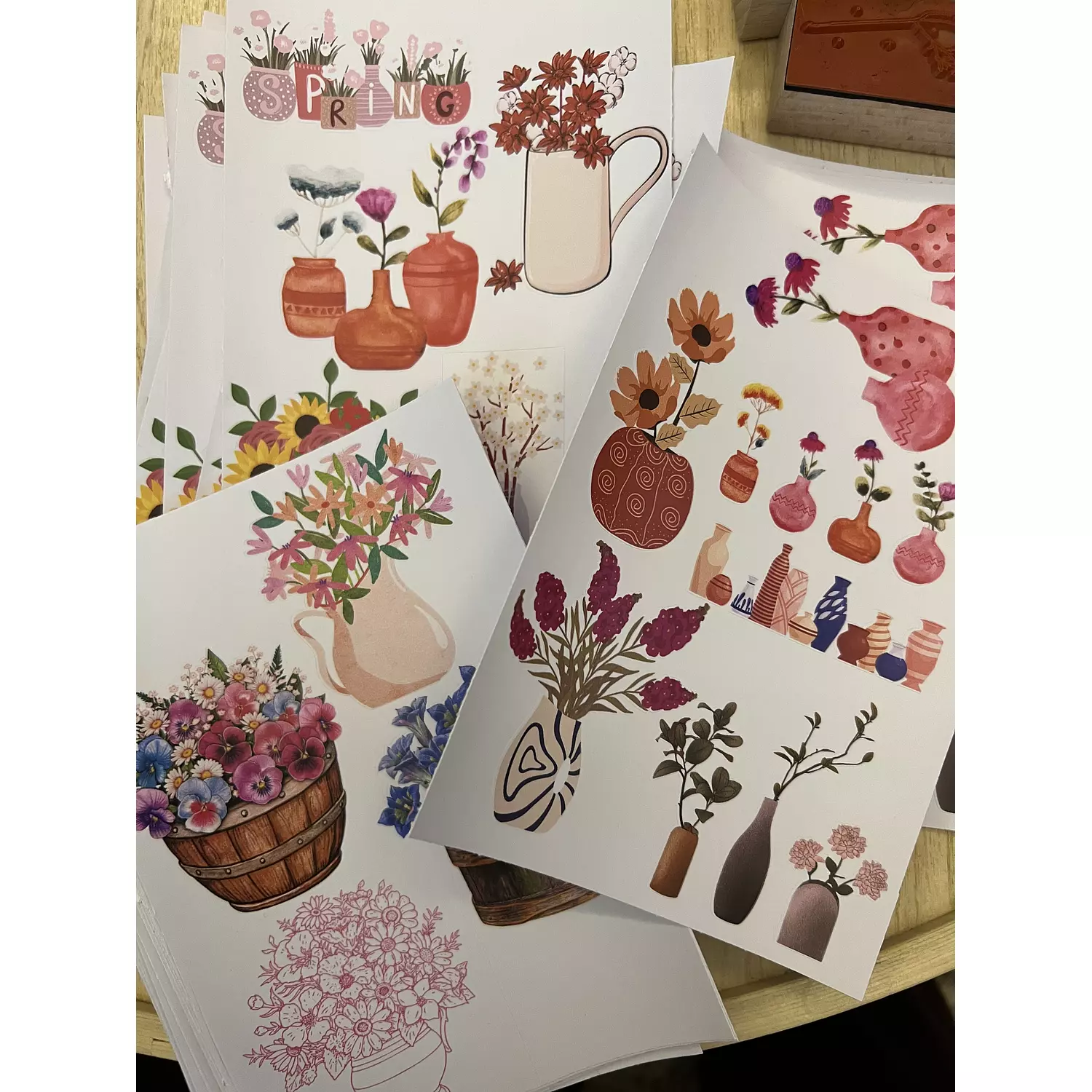 Flower Vases Stickers Pack hover image