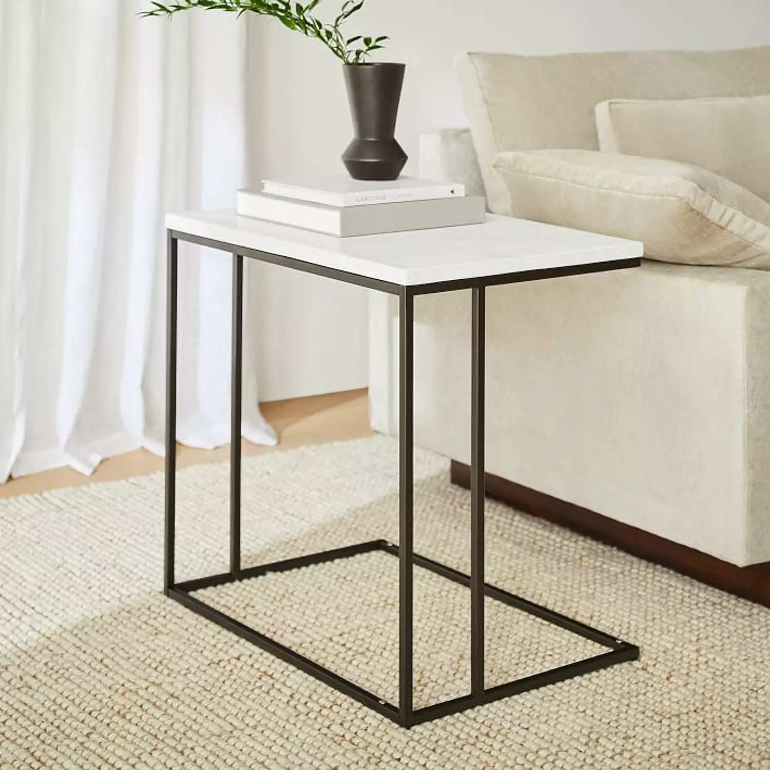 Side Steel Table - SINCO44  hover image