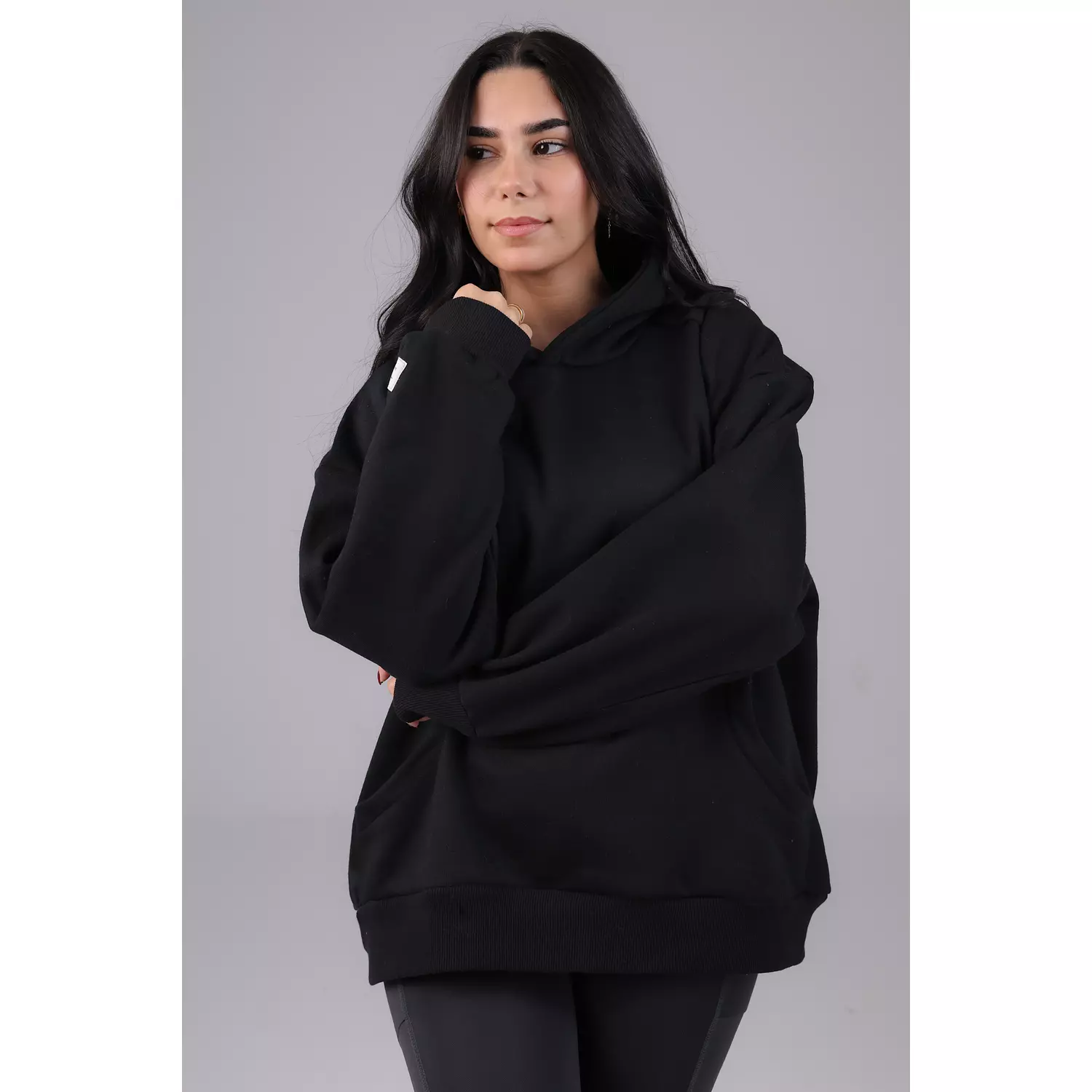 Wide Shoulder Hoodie 4