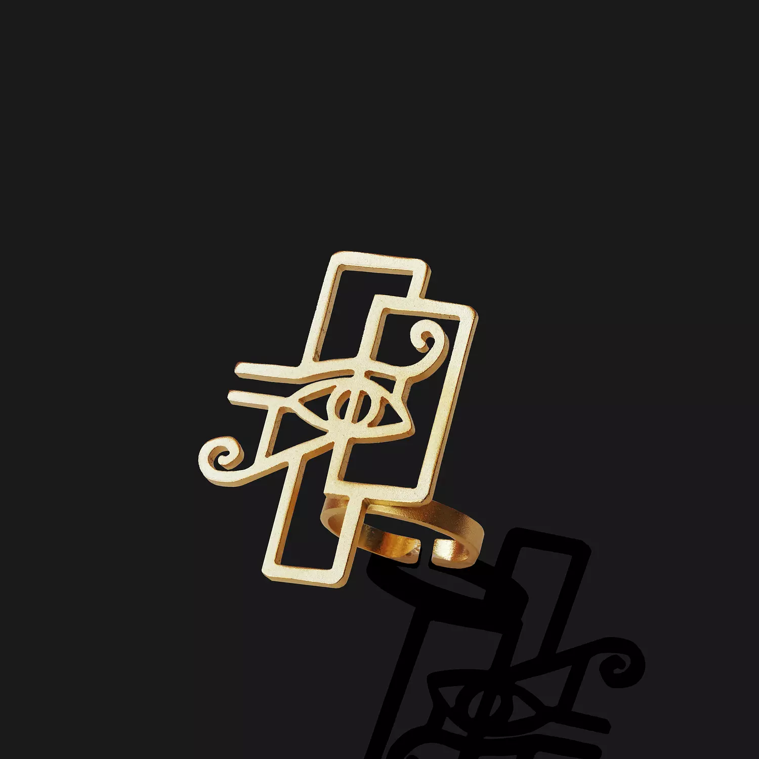 Eye of Horus ring hover image