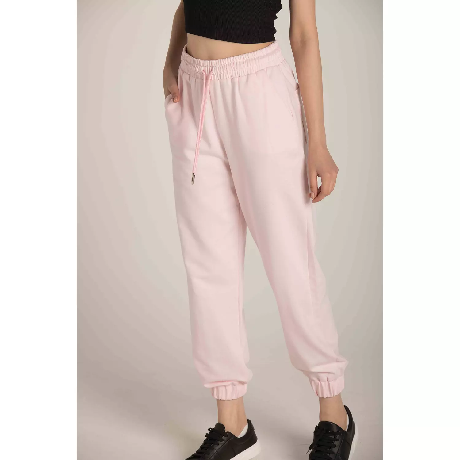 DRAWSTRING WAIST SWEATPANT-2nd-img