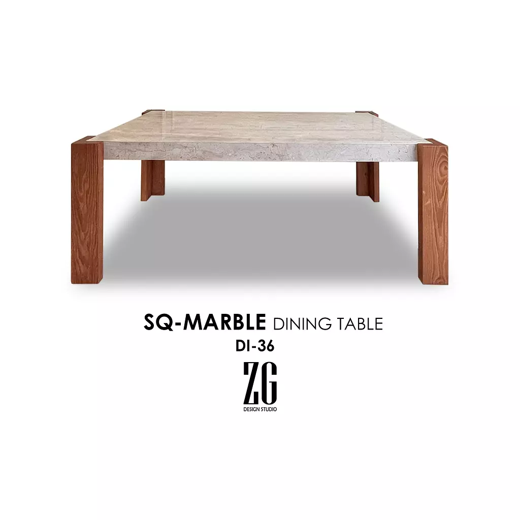 SQ-MARBLE DINING TABLE