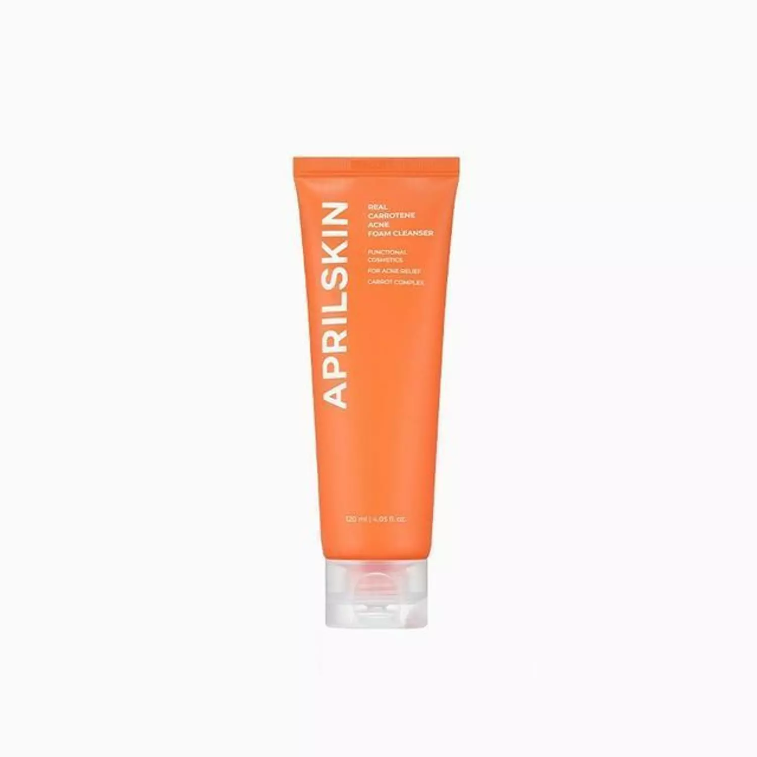 APRILSKIN - Real Carrotene Acne Foam Cleanser 120ml hover image