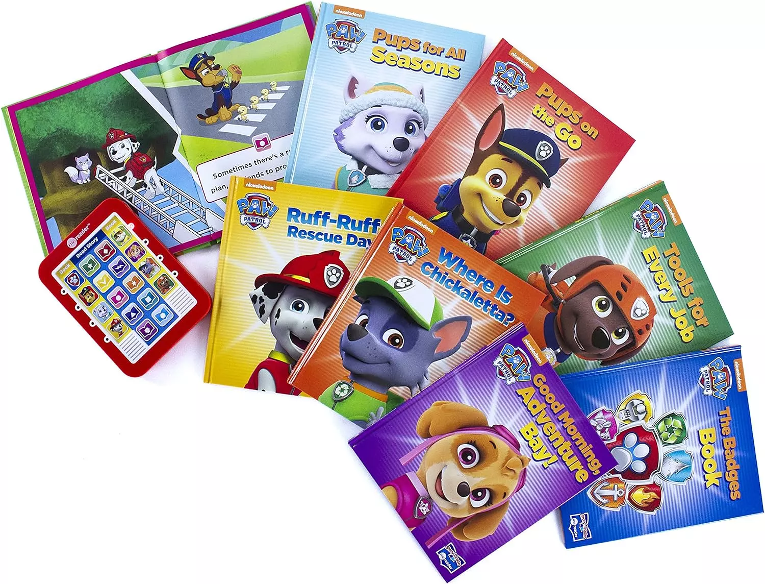 Nickelodeon Paw Patrol Chase, Skye, Marshall, and More! - Me Reader Electronic Reader and 8 Sound Book 3