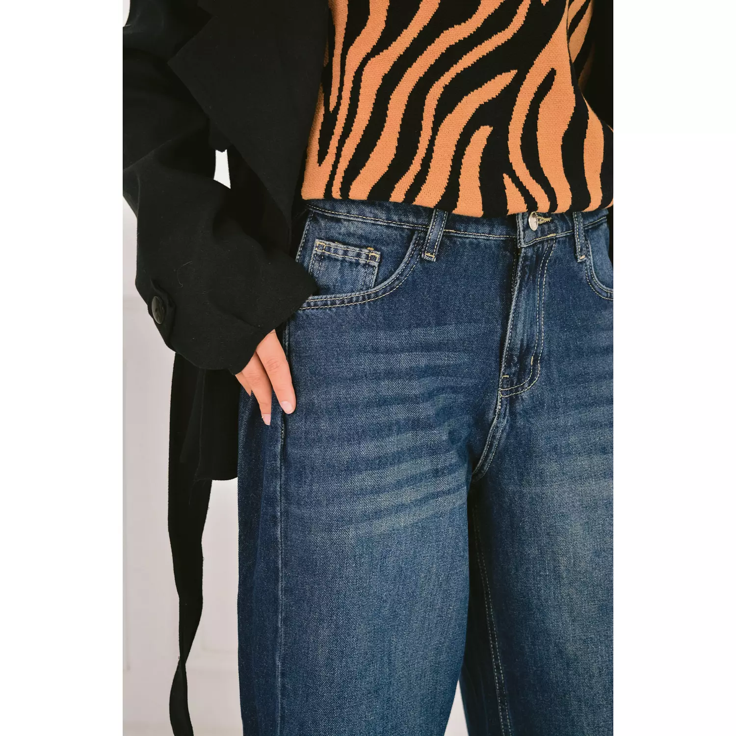 denim wide leg pants 5