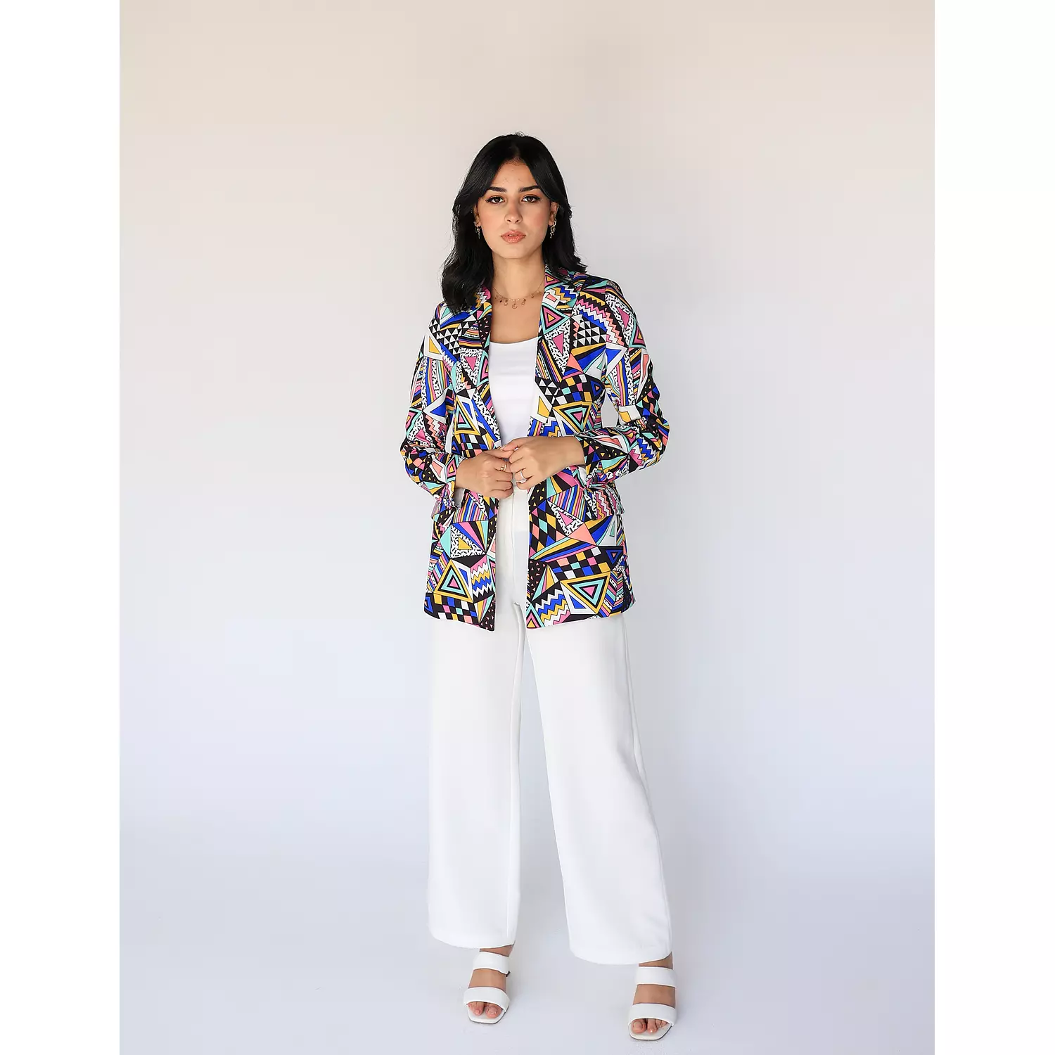 Aztec Printed Blazer 5