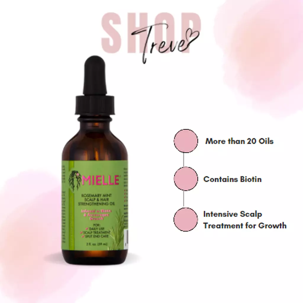 Mielle - Rosemary Mint Scalp & Hair Strengthening Oil