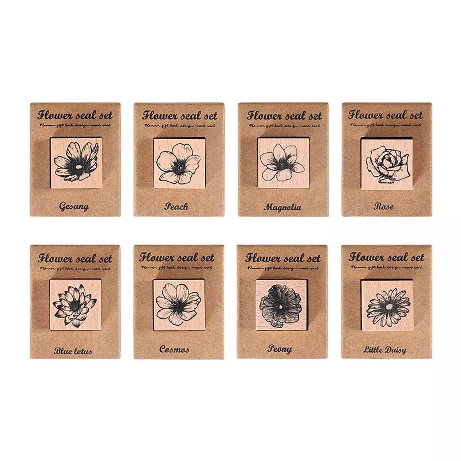 Floral Ink Stamps  3