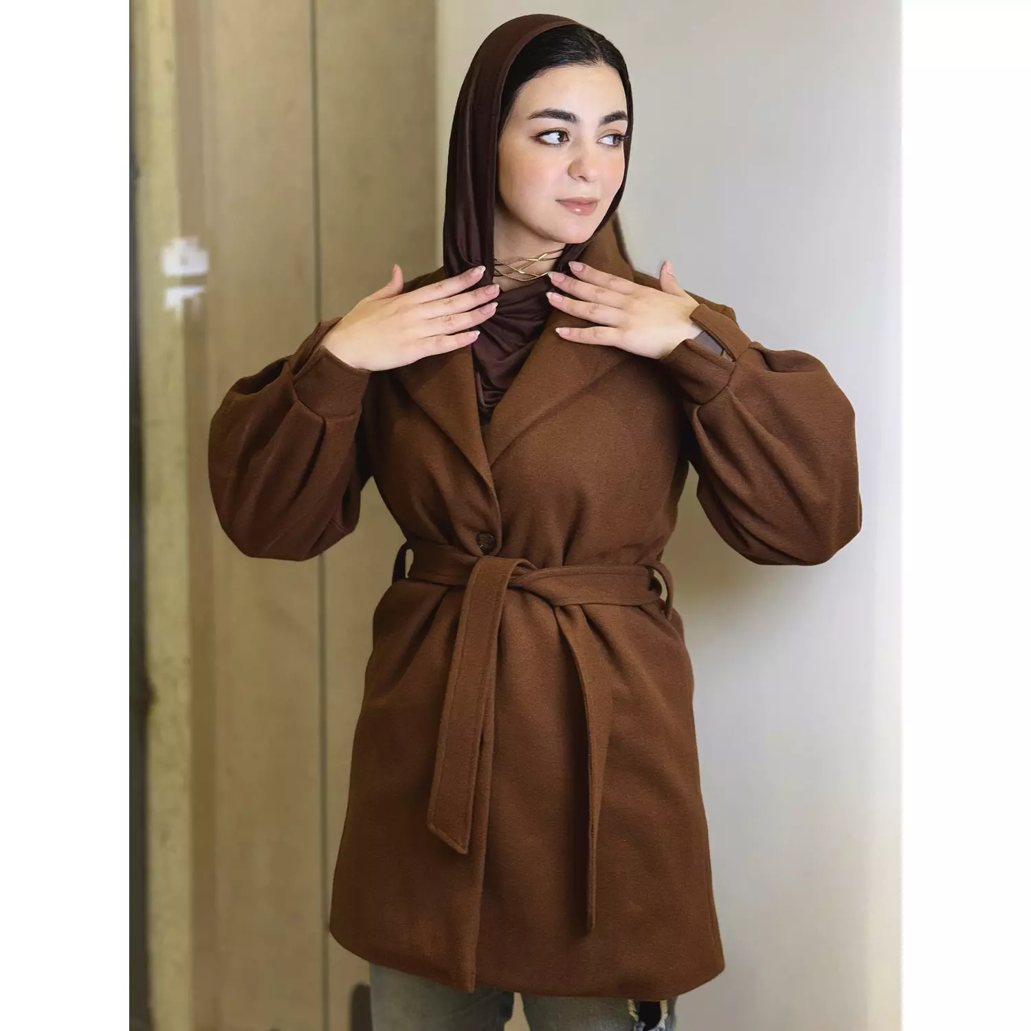 Desert Dune Trench Coat  0