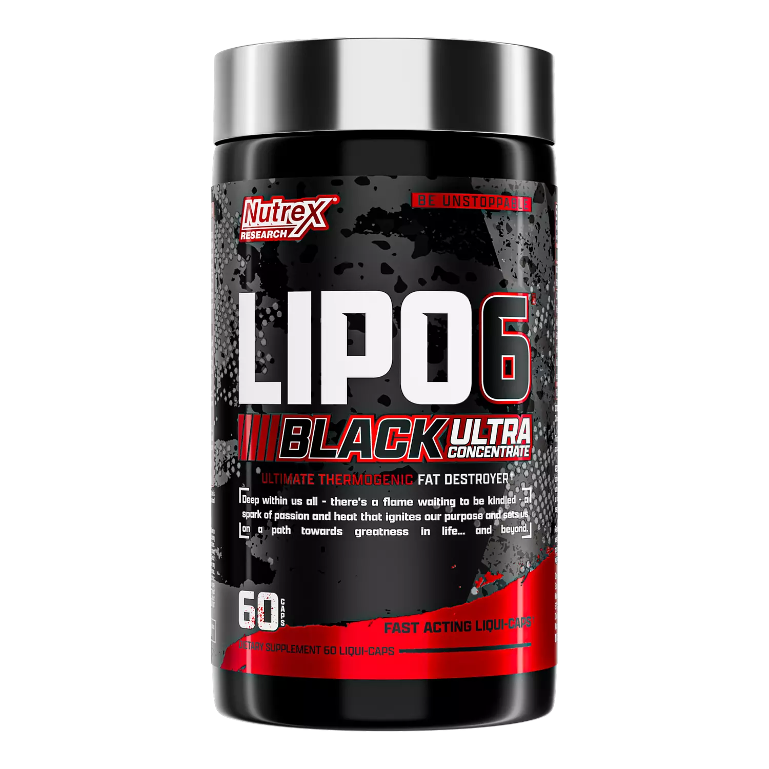 Lipo-6 Black Ultra Concentrate – Advanced Fat Burner – 60 capsules hover image