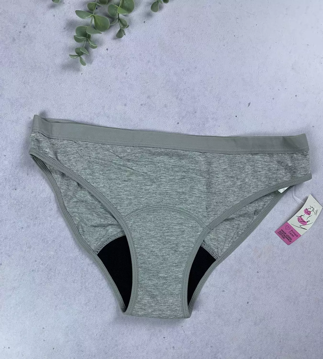 Cotton Period panty from Primark medium flow (K13) hover image