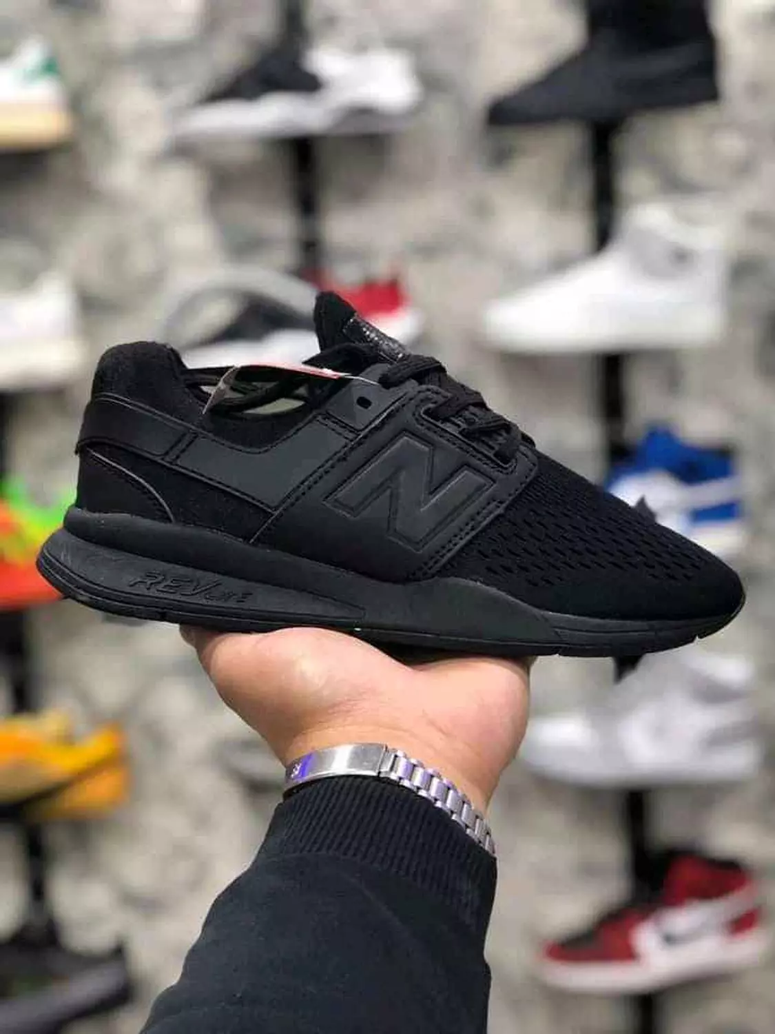 New balance mrl 247 black best sale