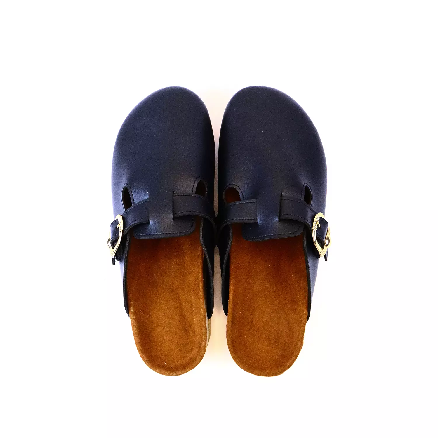 Leather Clogs - Black 2