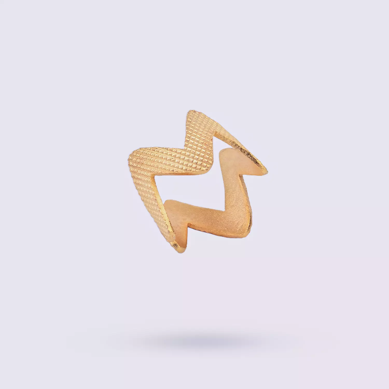 Single Zigzag Ring  hover image