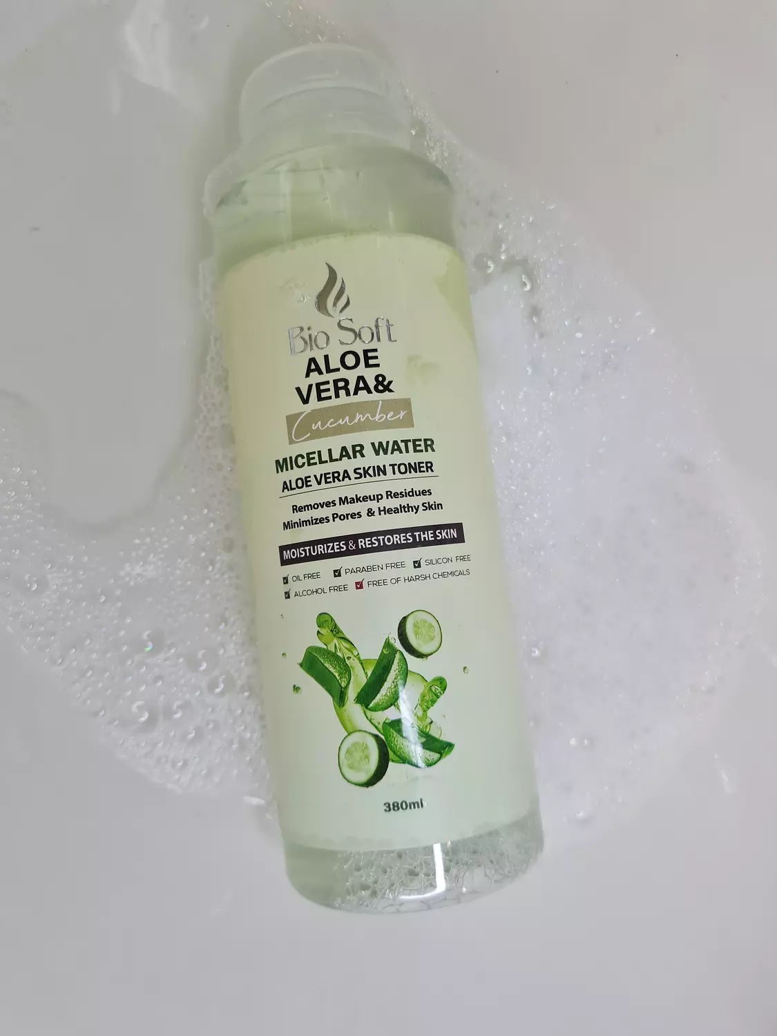 Micellar water with Alovera & cucumber  0