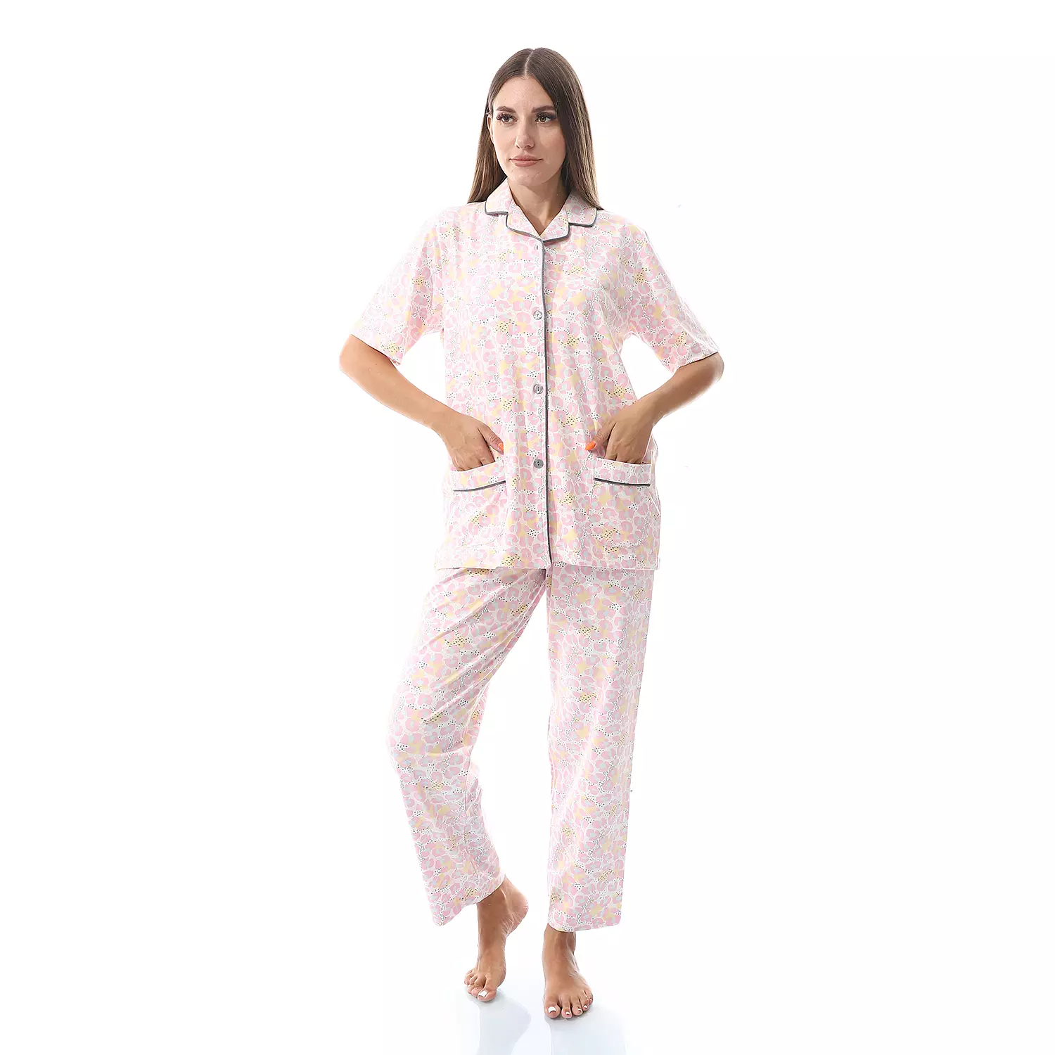 Women Jaguar Classic PJ - 2525 - Pink hover image