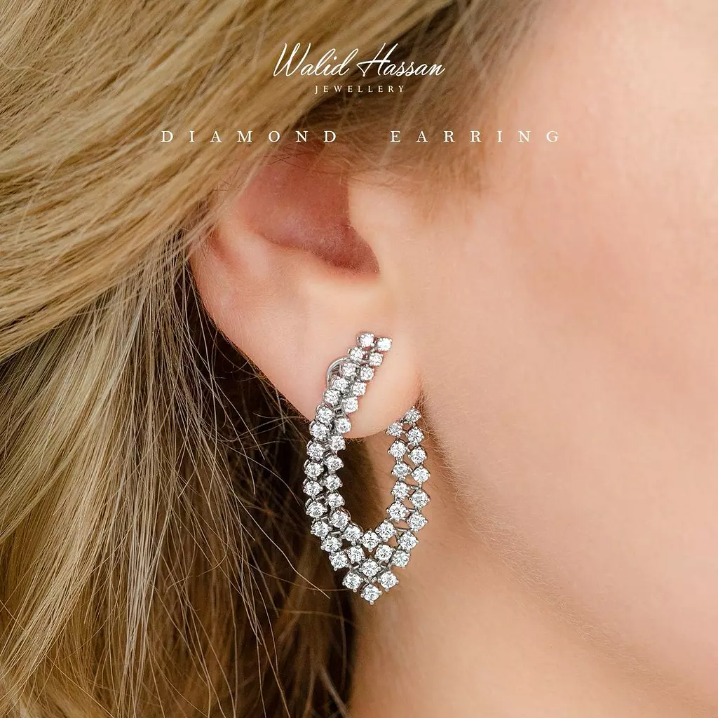 diamond earring