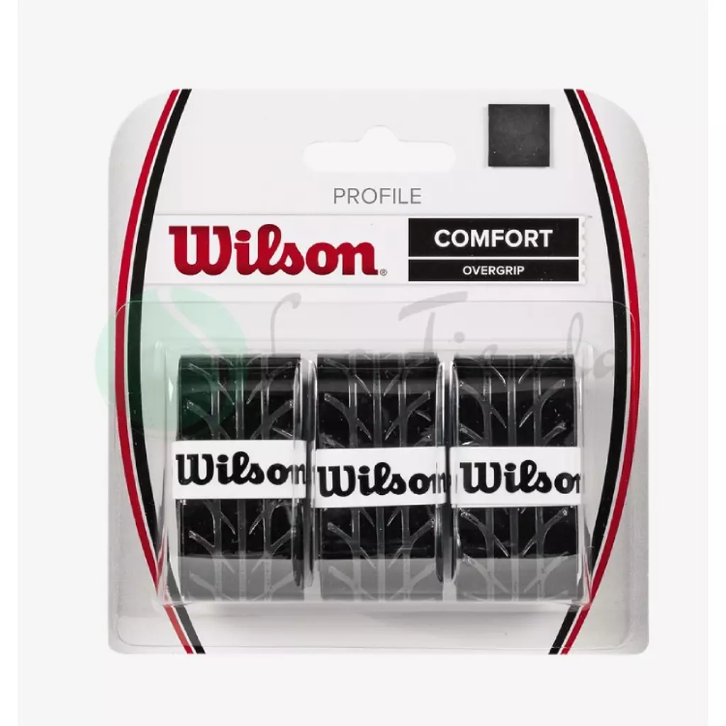 Wilson Profile Black Overgrip (Pack of 3)