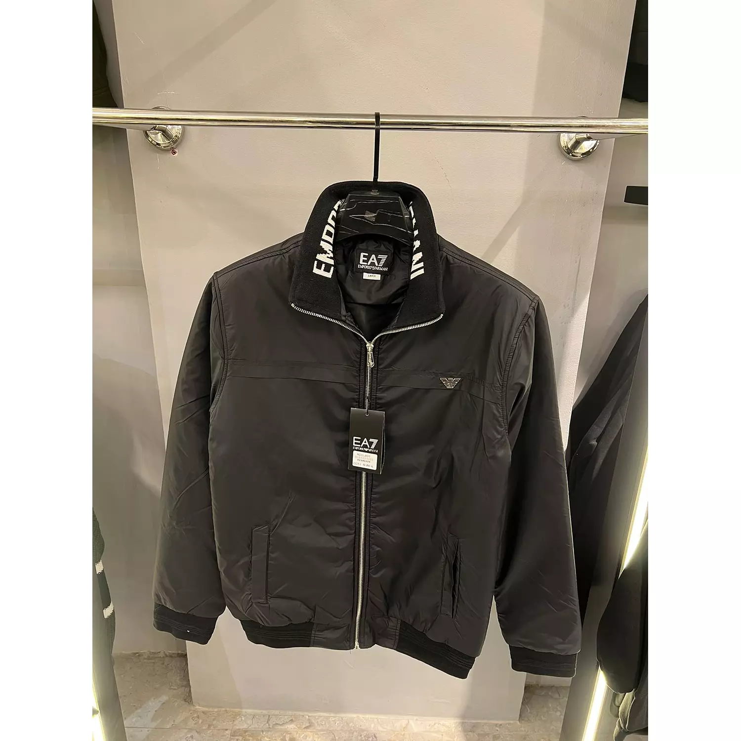  BLACK EMPORIO ARMANI JACKET hover image