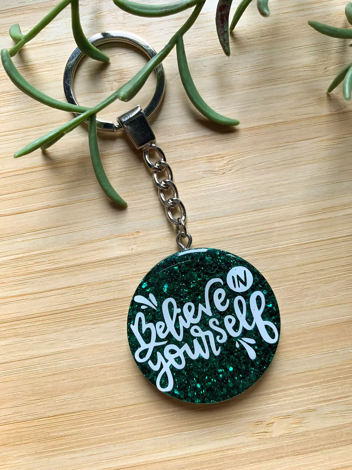 “ Believe IN Yourself “ Keychain ( Stock/By Order ) 2