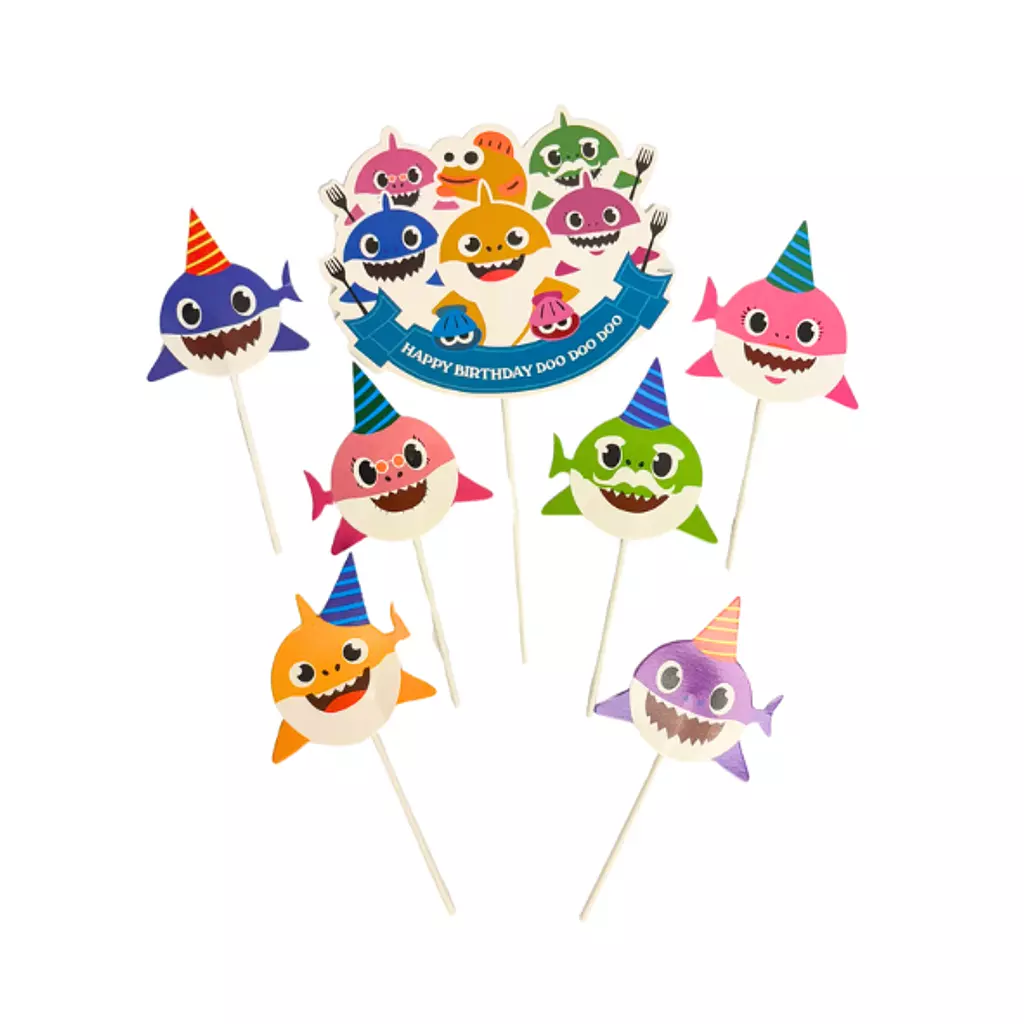 Baby Shark Cake Toppers Collection