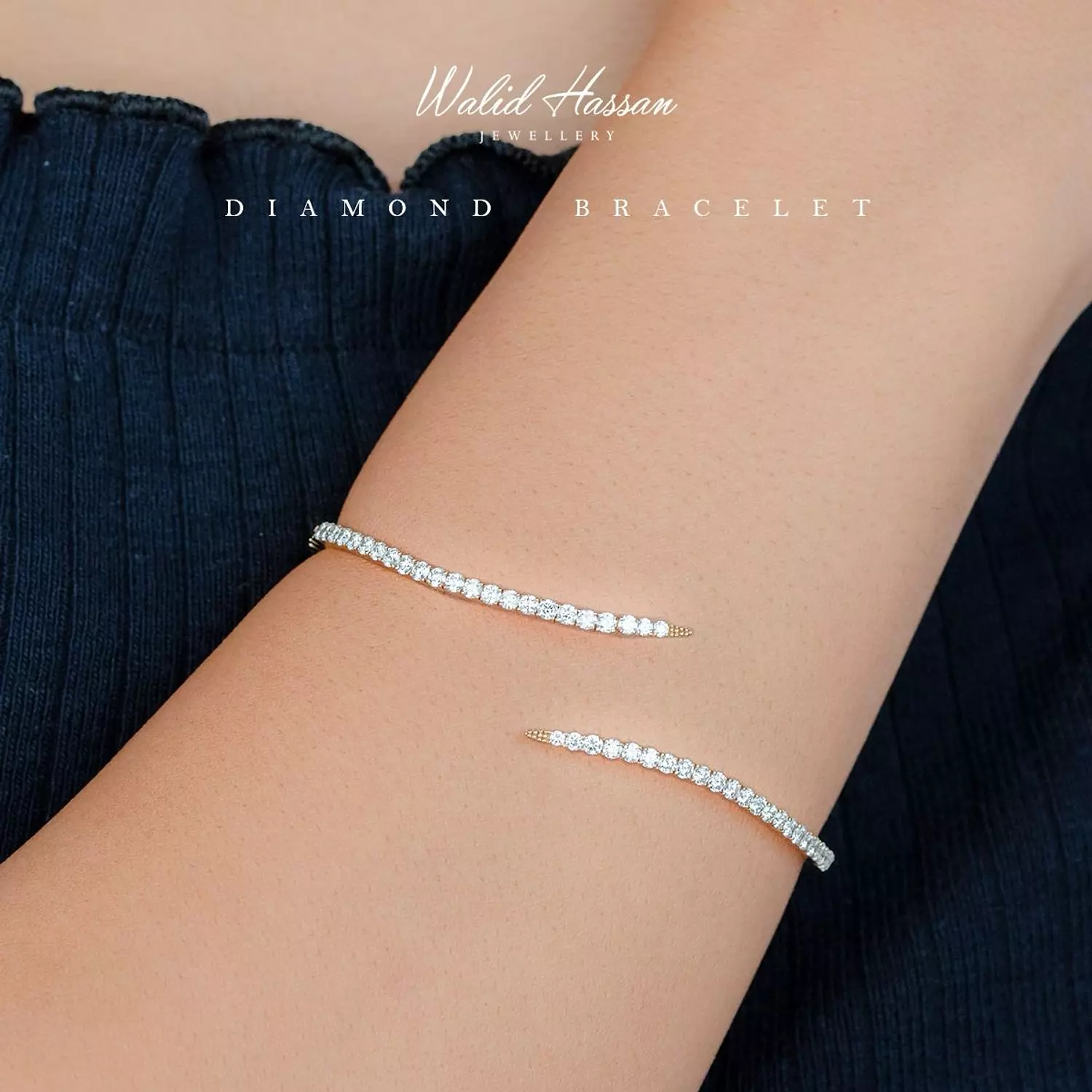 diamond bracelet hover image