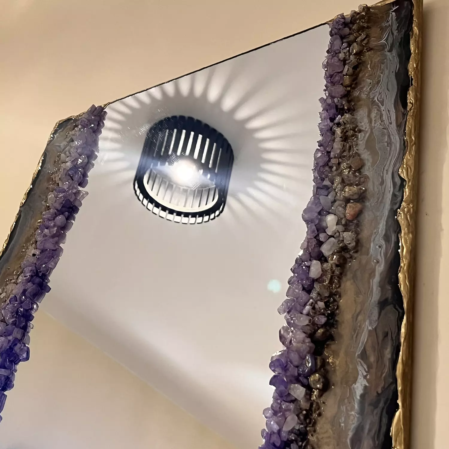 Amethyst Rectangluar Mirror 4