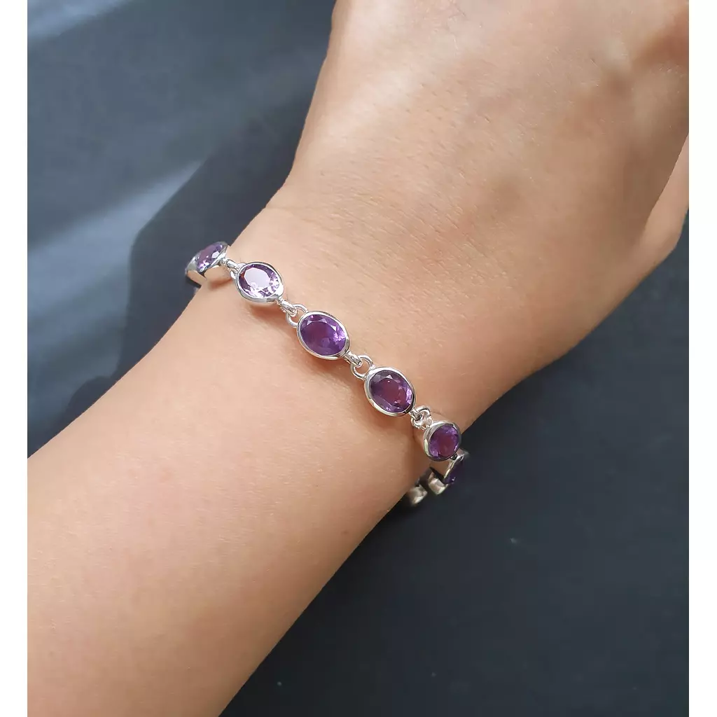 Amethyst bracelet