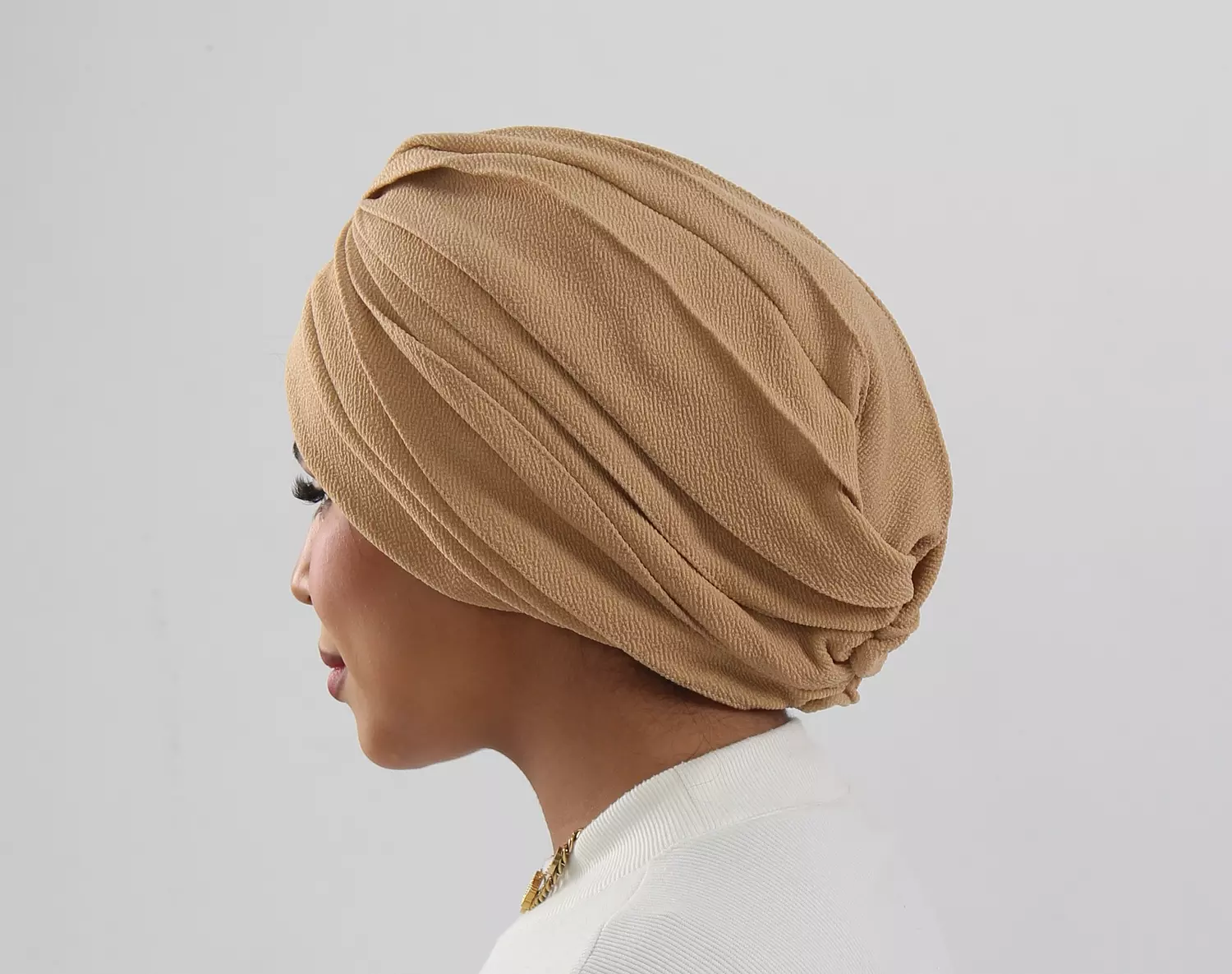 Turban-Cynara-Beige 3