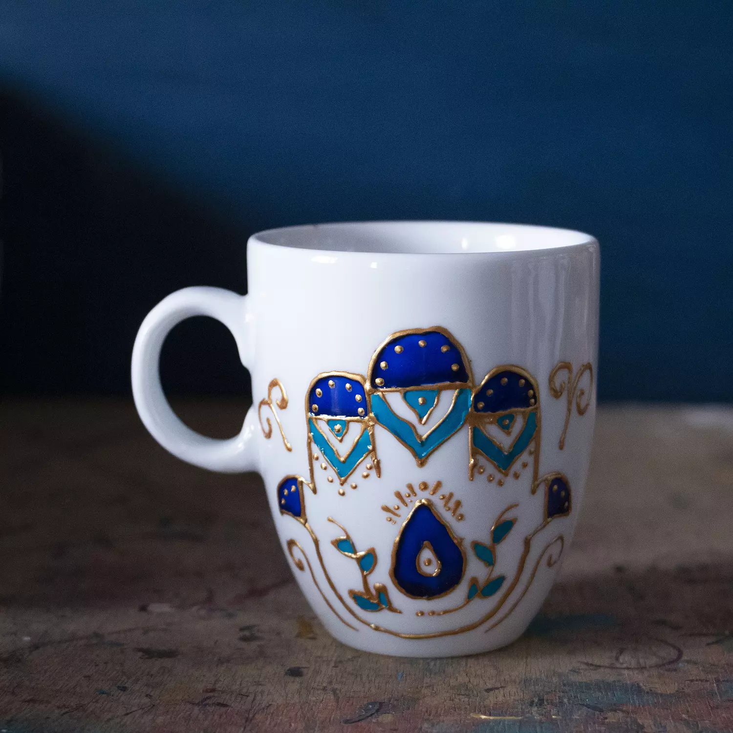 Blue Kaf Mug  1