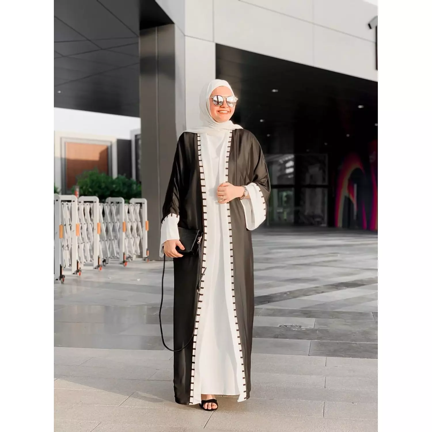 Double layer Abaya 3