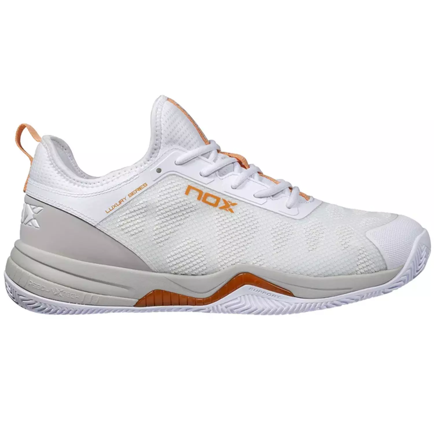 Nox Padel Shoes NERBO white/Coral 5