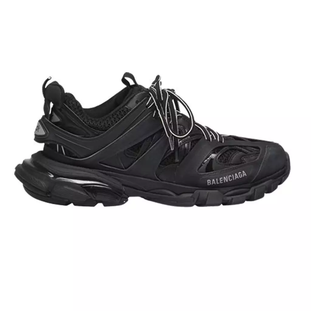 Balenciaga track triple black