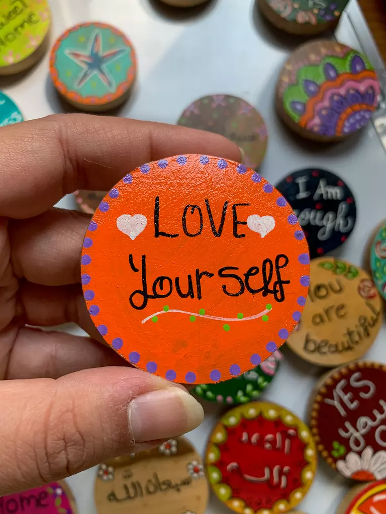 Love Yourself Magnet ( By Order )