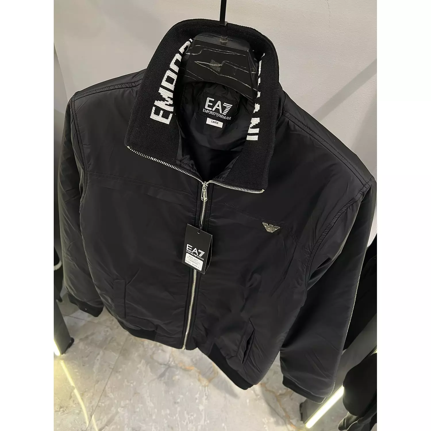  BLACK EMPORIO ARMANI JACKET 1