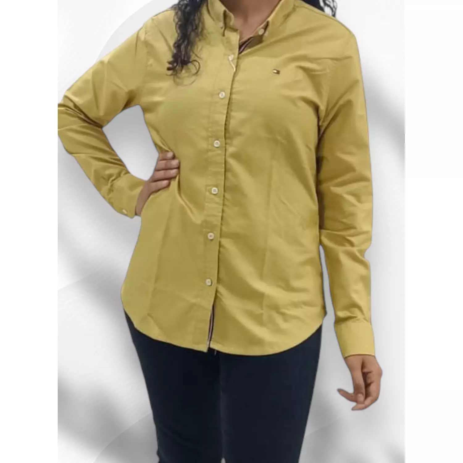 Tommy Shirt -Mustard  1