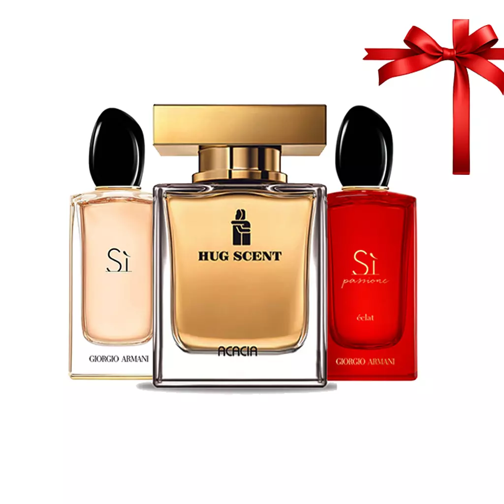 Rose Gold Pack (Hug Scent + Si EDP + Si Passione)