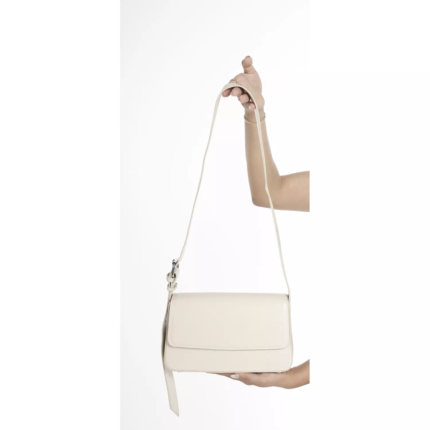 Leia Shoulder Bag  - Beige 1