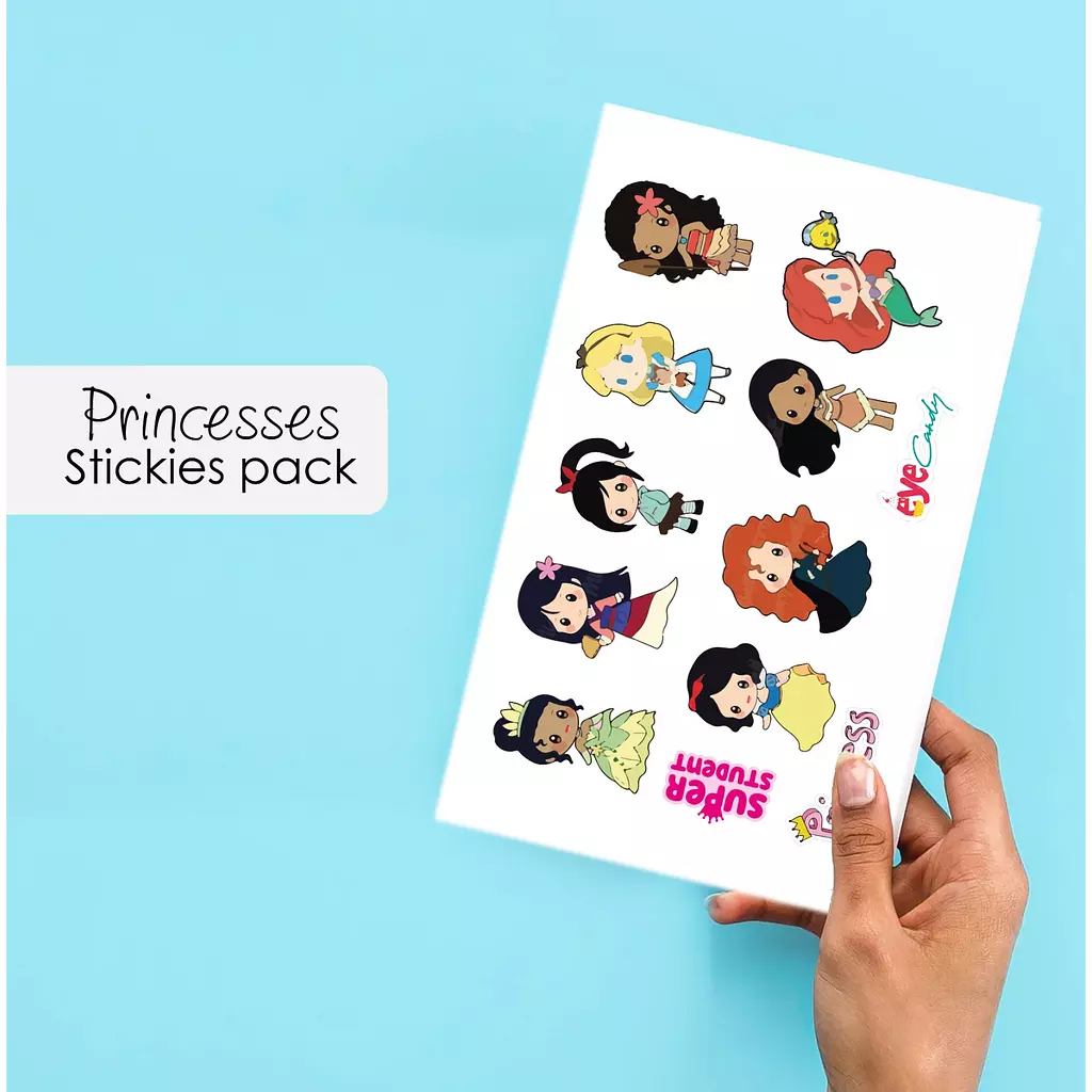 Princesses Sticker Set