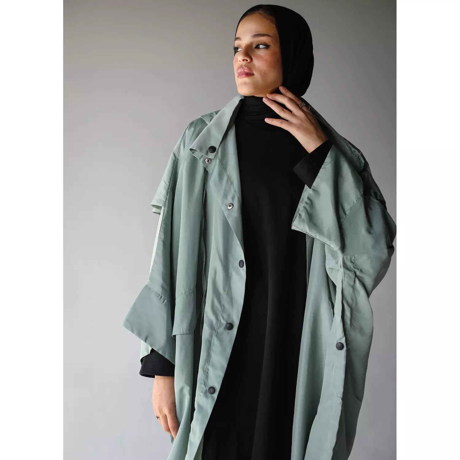 Mint Waterproof Poncho 4