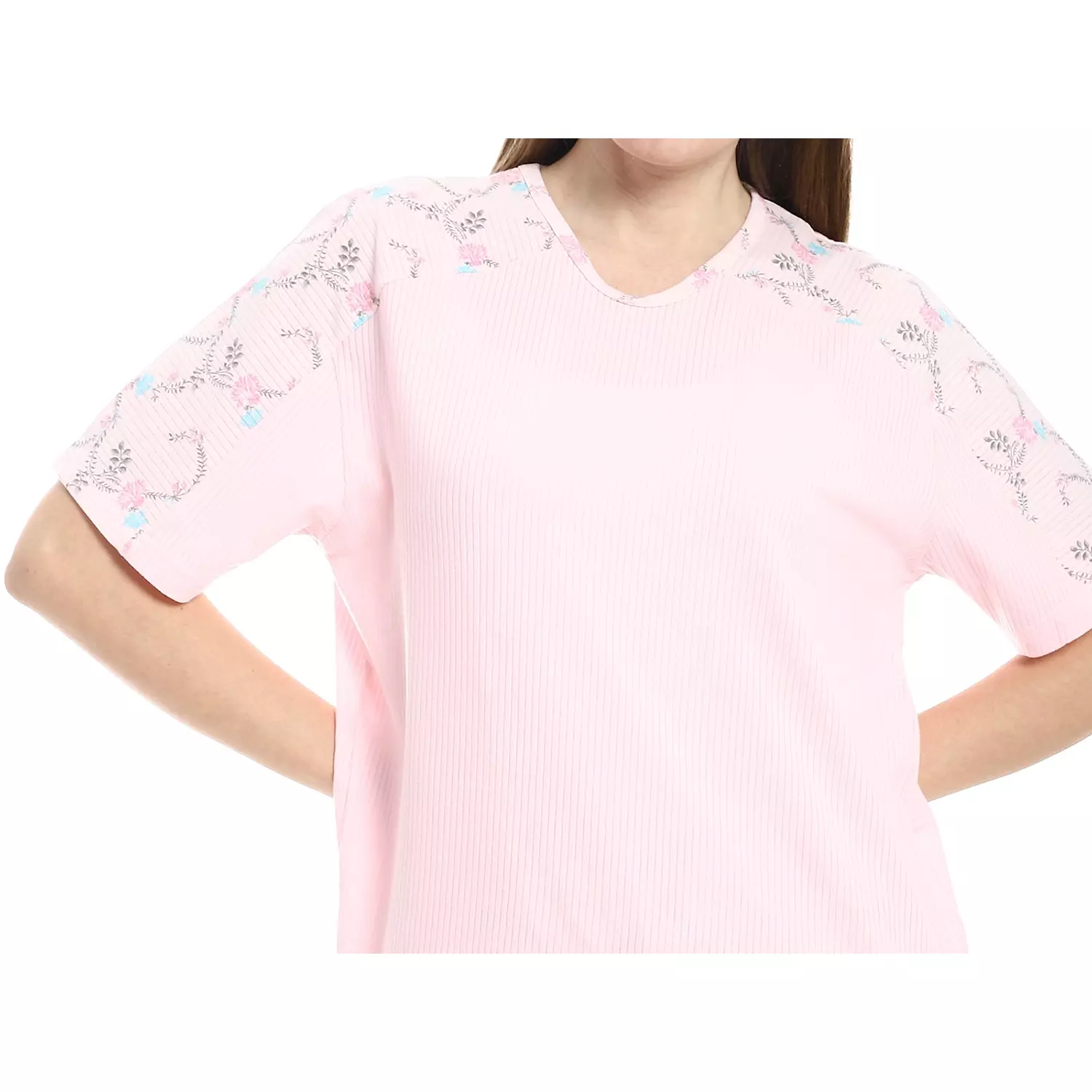 Women Smart PJ - 2608 - Pink 3