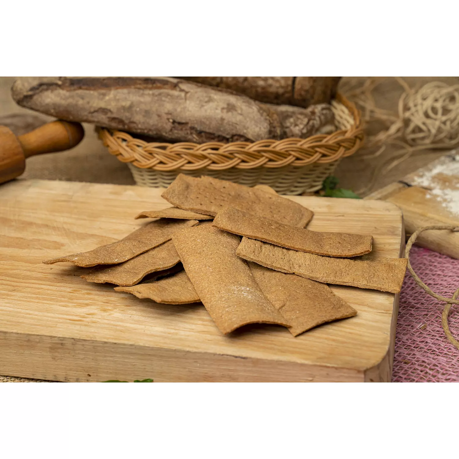 100% Organic Rye Crackers (10g each-Pack of 10) -2nd-img