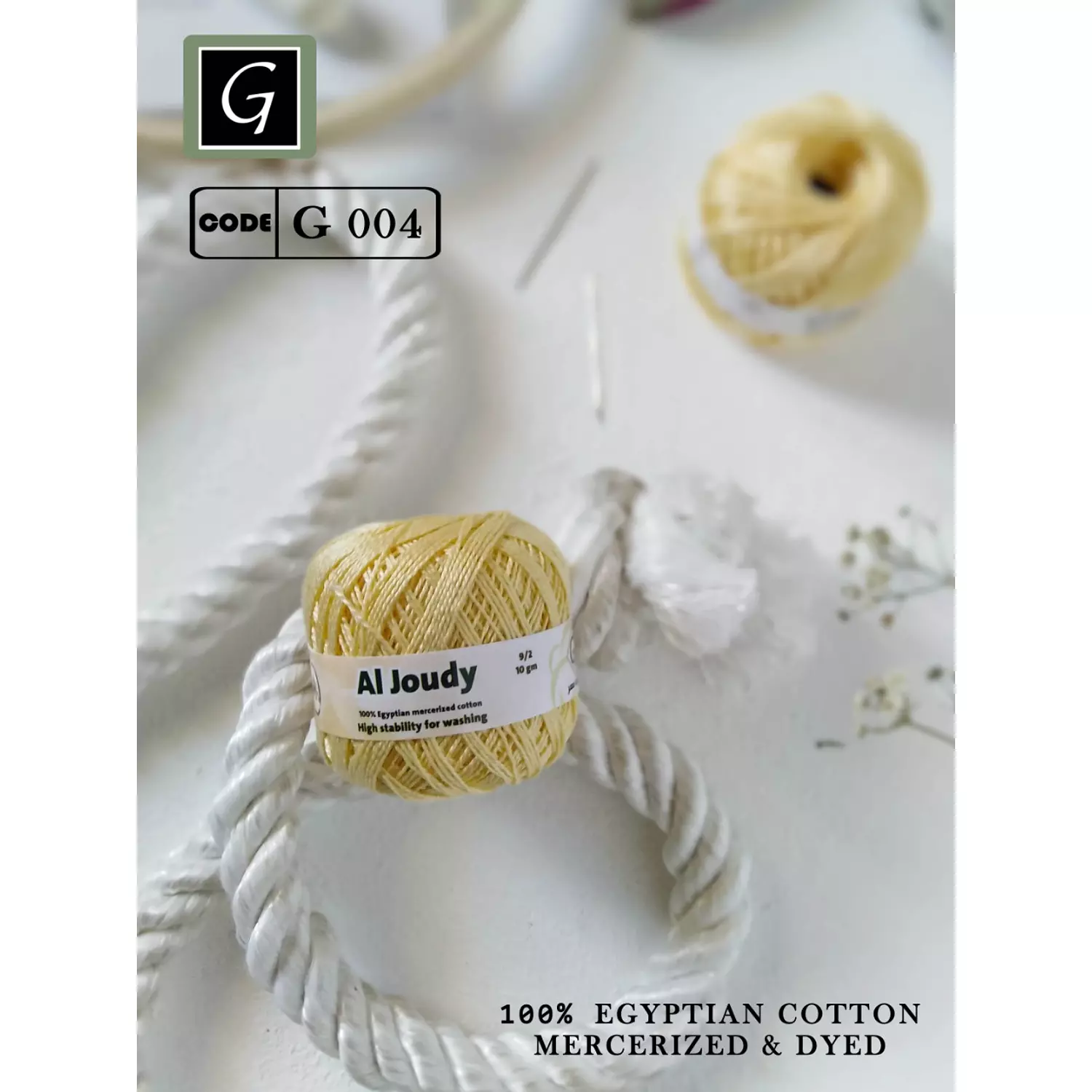 Cotton Pearl Yarn 6