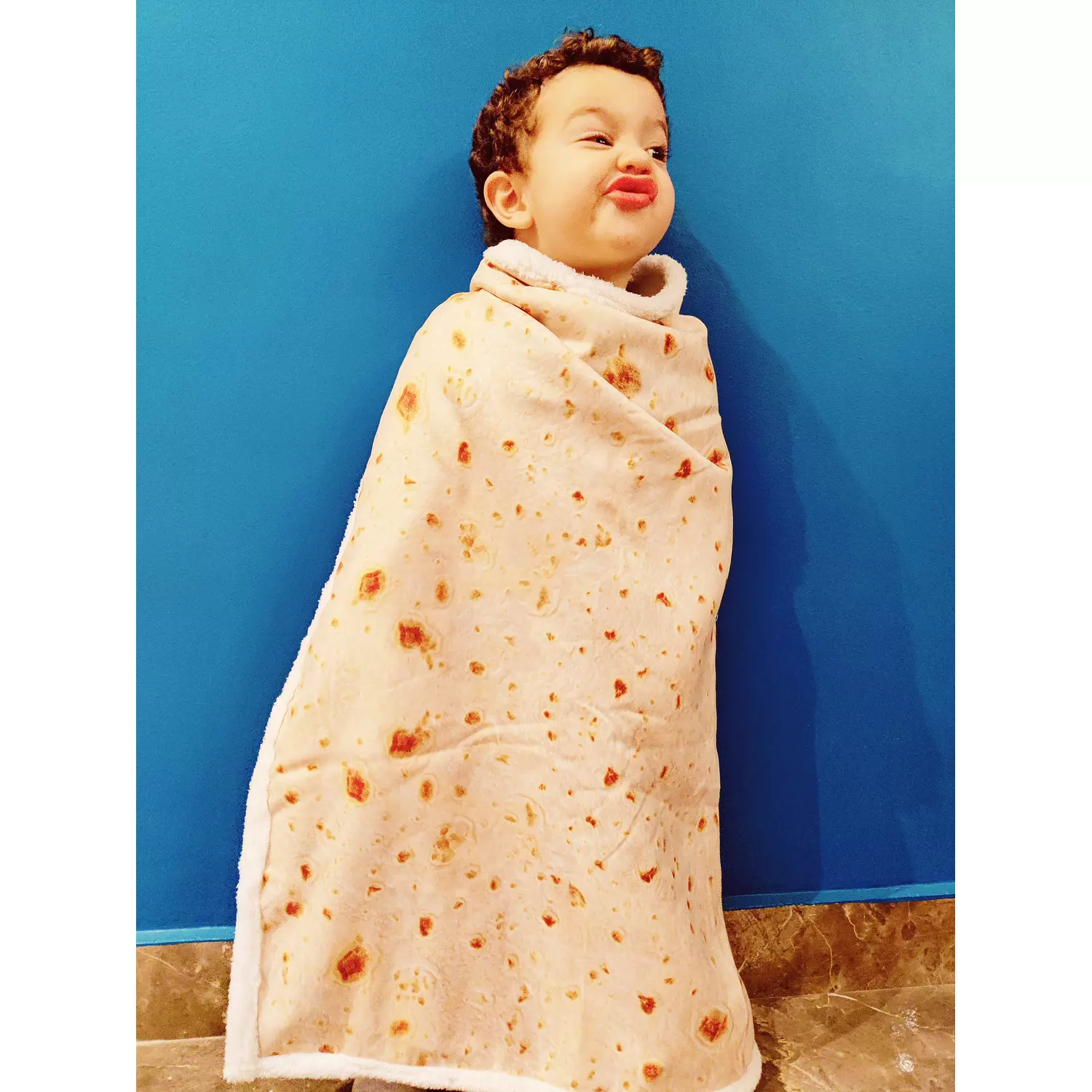 Tortilla Bread Baby Blankie  hover image