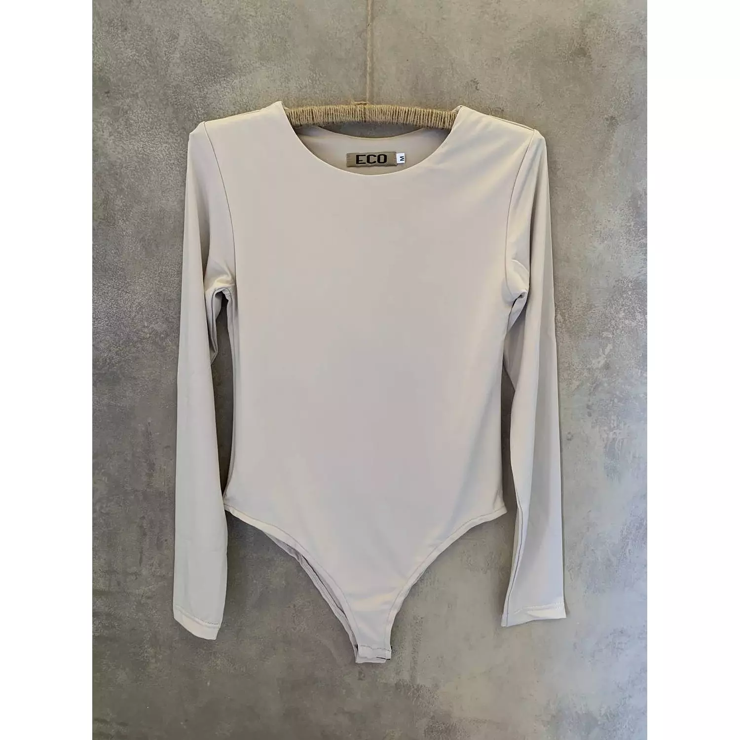 Crew Neck Long Sleeves Bodysuit 6