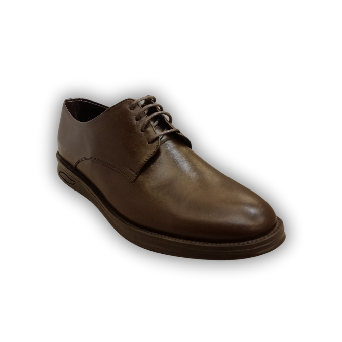 Plain toe derby 02 leather work men shoes  A803 hover image