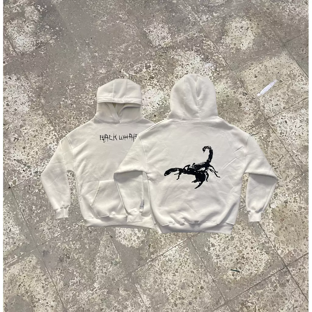 SCORPION HOODIE ''WHITE''