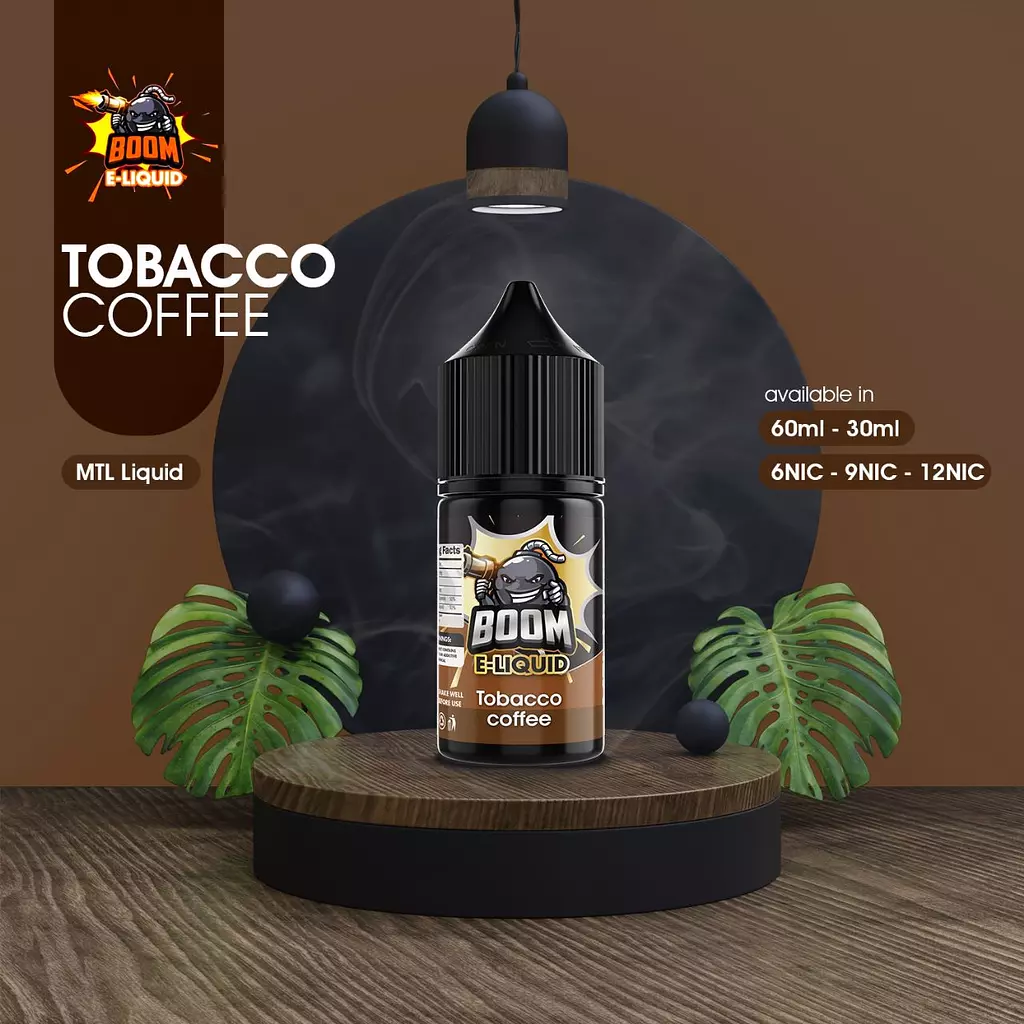 Boom E - Liquid 30ML ( MTL 50/50 )