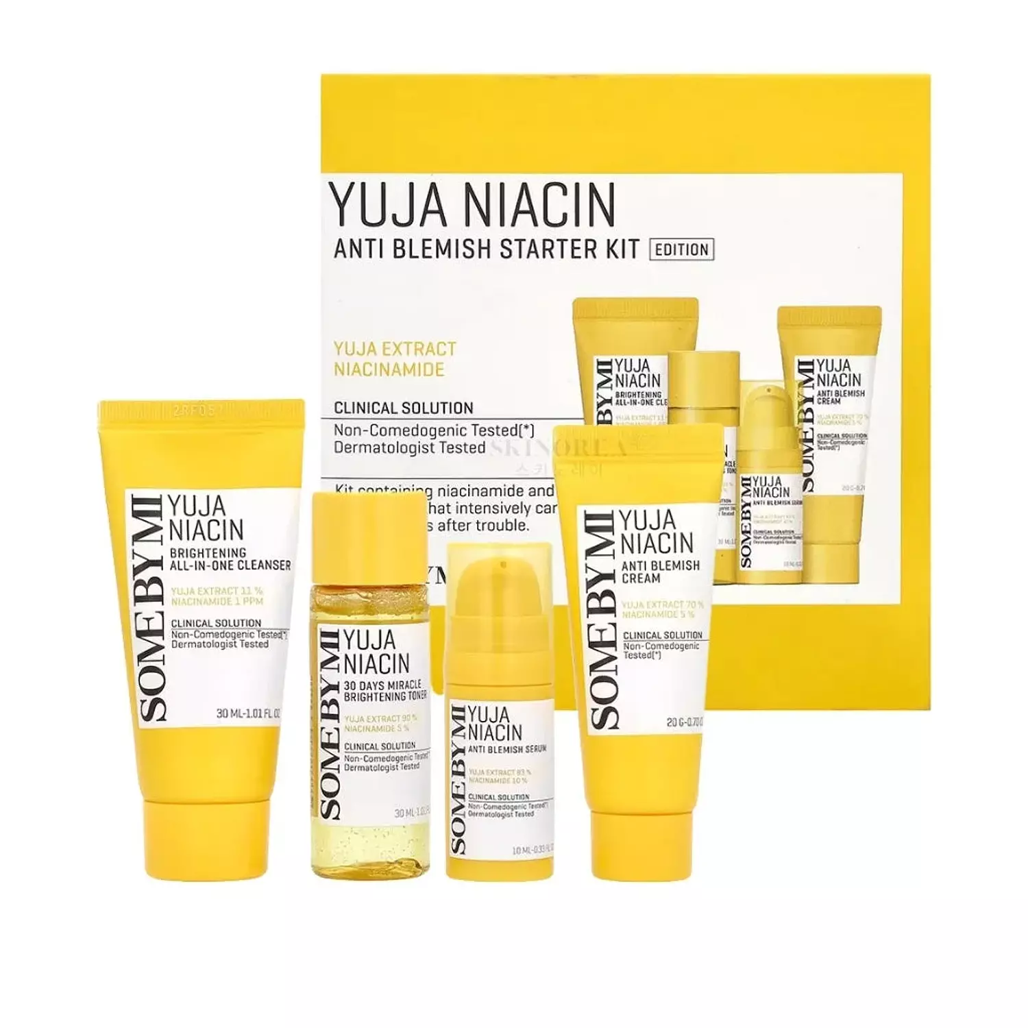 SOME BY MI - Yuja Niacin Anti Blemish Starter Kit 4pcs hover image