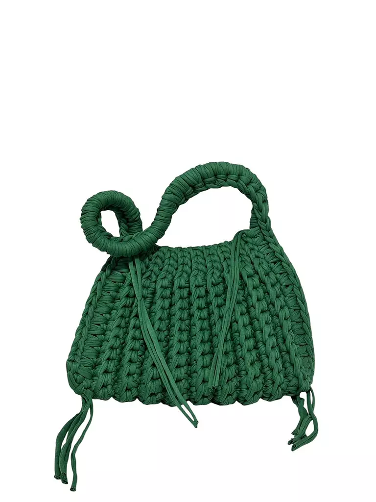 Crochet Bag Green